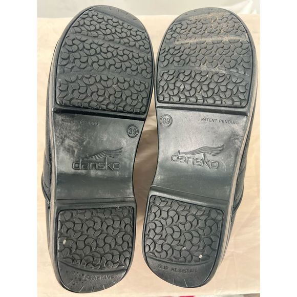 Dansko Women XP 2.0 Black Nubuck Clogs Size 39 EU 8 US - Picture 5 of 6